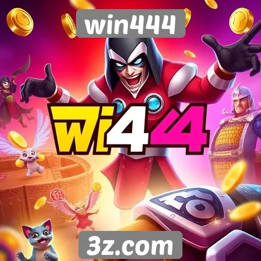 Variedade de jogos disponíveis na win444